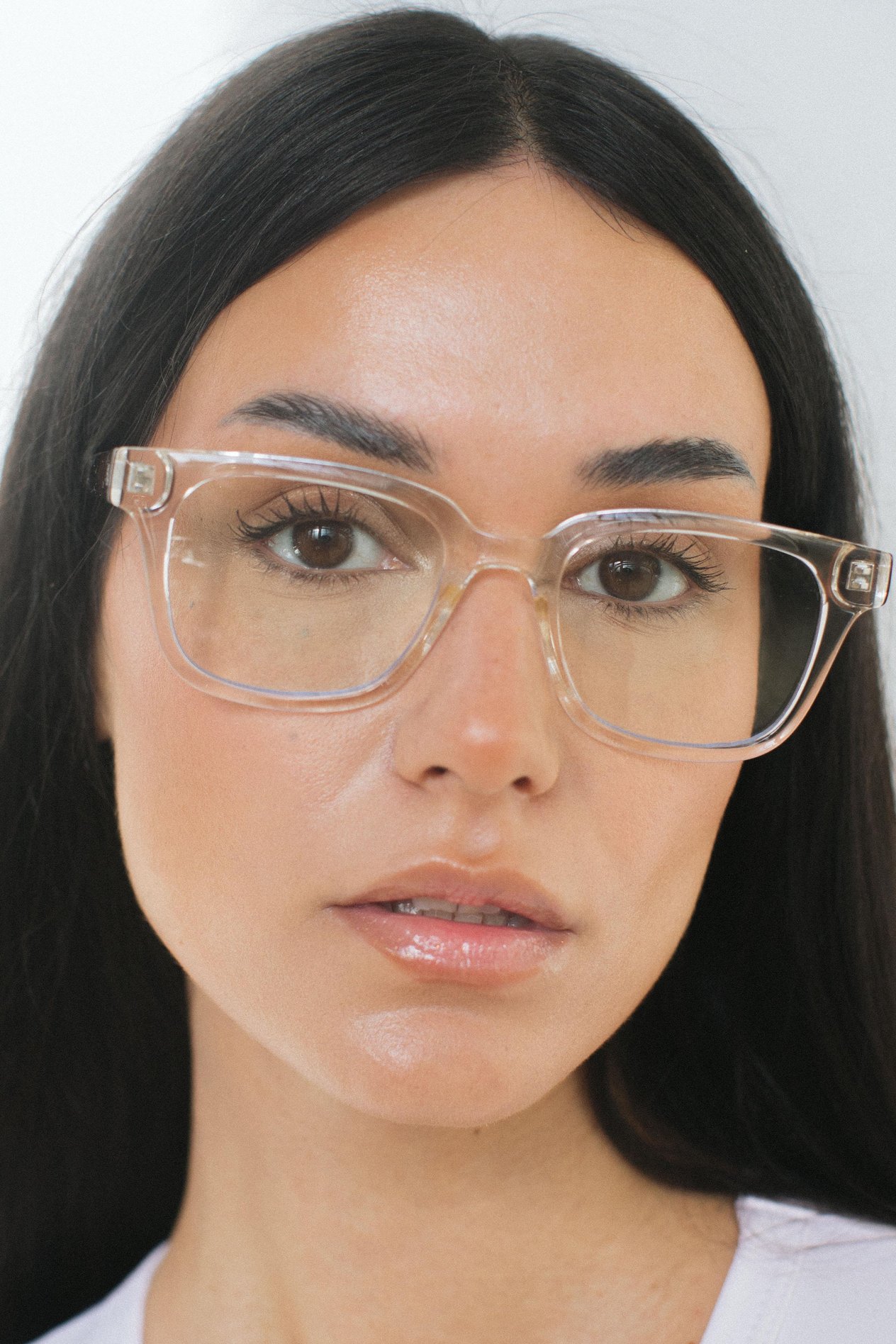 Elvin Clear Leopard Mavi Işık Koruyucu Gözlük