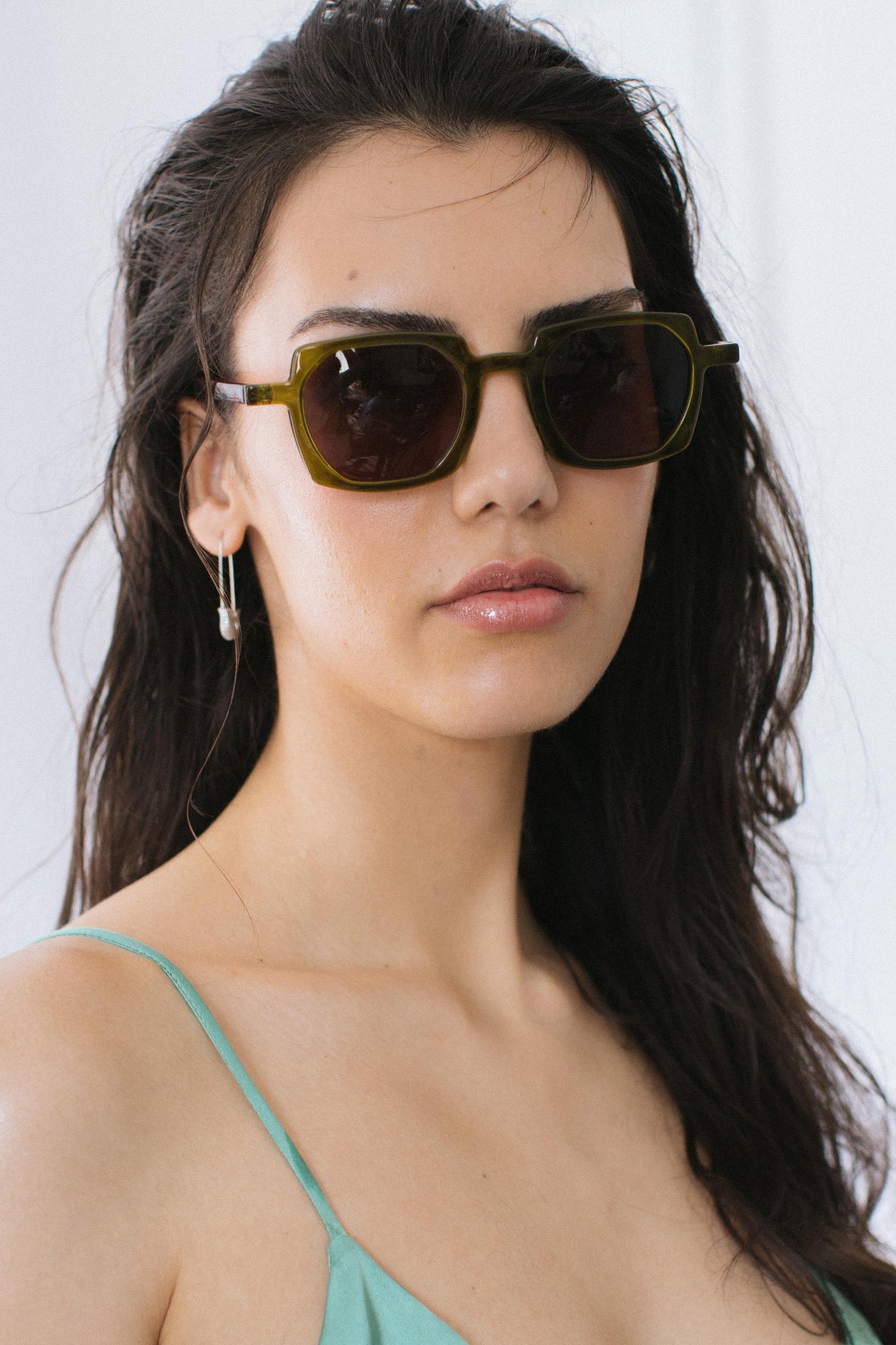 Flamingo Olive Brown Güneş Gözlüğü