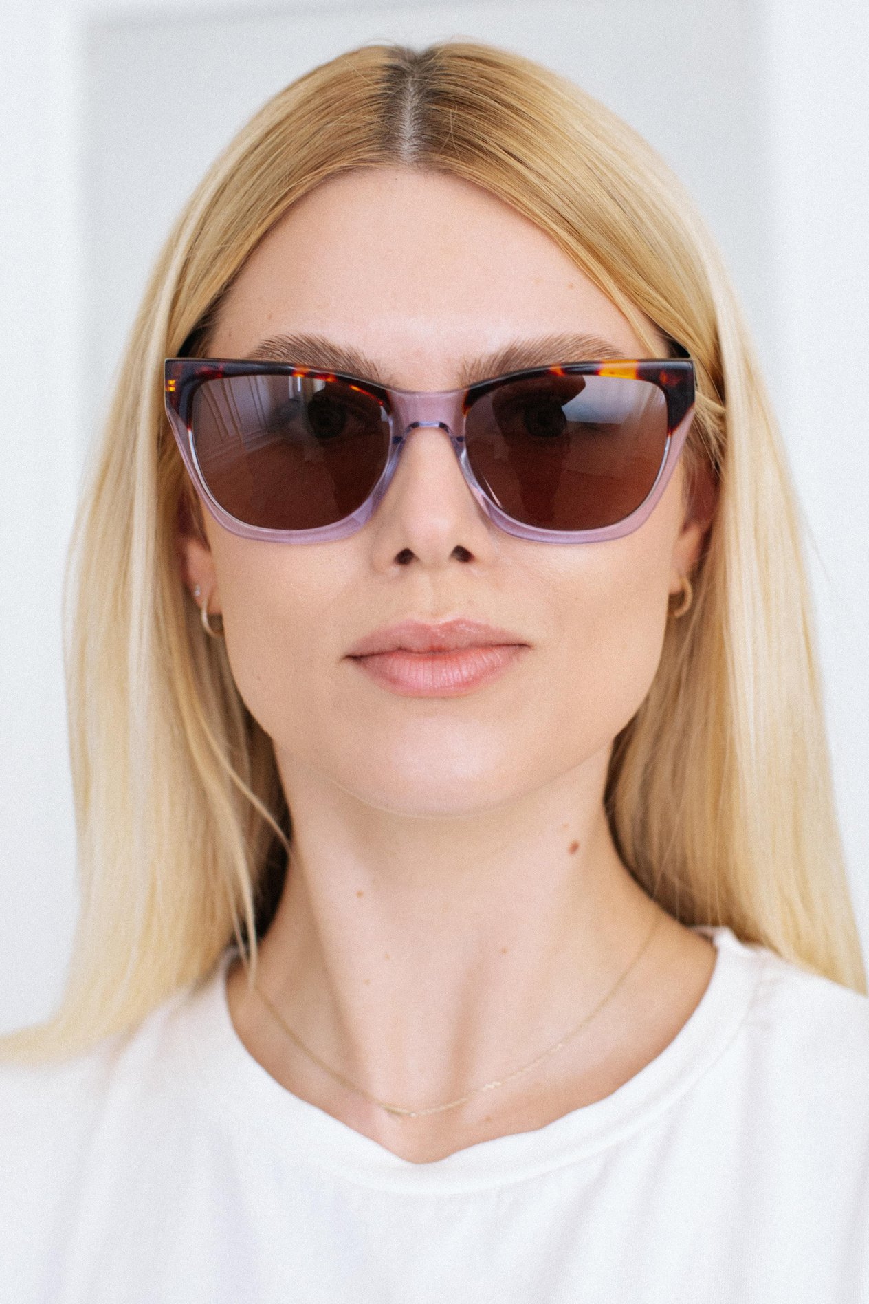 Sappe Leopard Purple Brown Güneş Gözlüğü