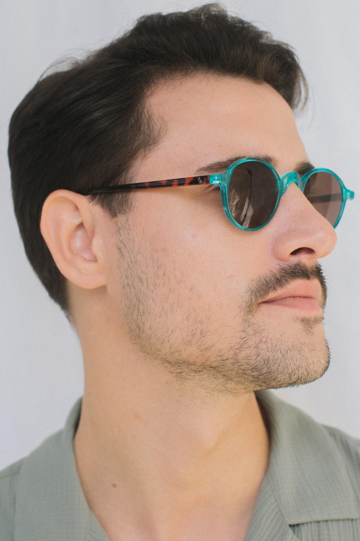 Sokrat New Turquoise Brown Erkek Güneş Gözlüğü