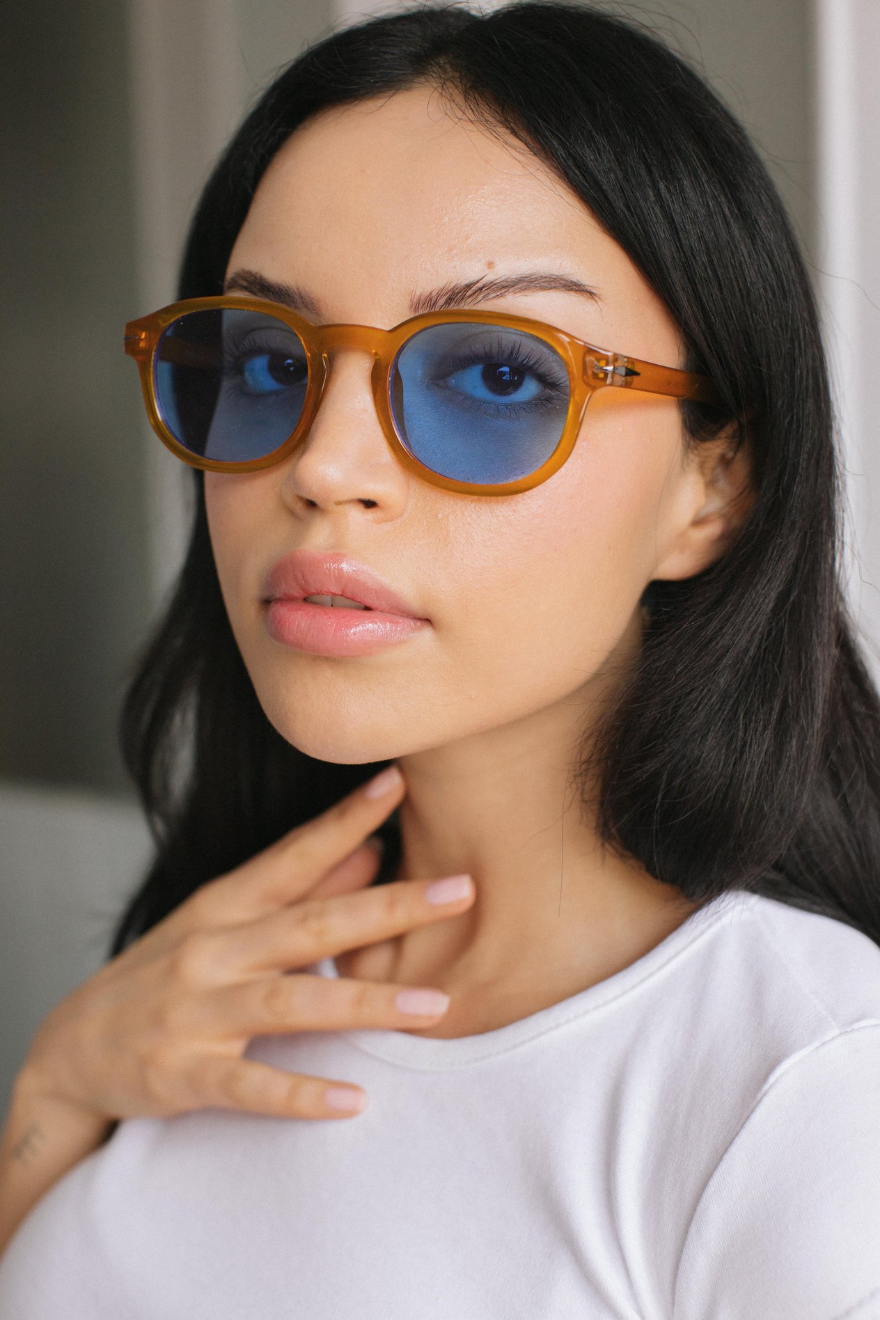 Timo Orange Blue Güneş Gözlüğü