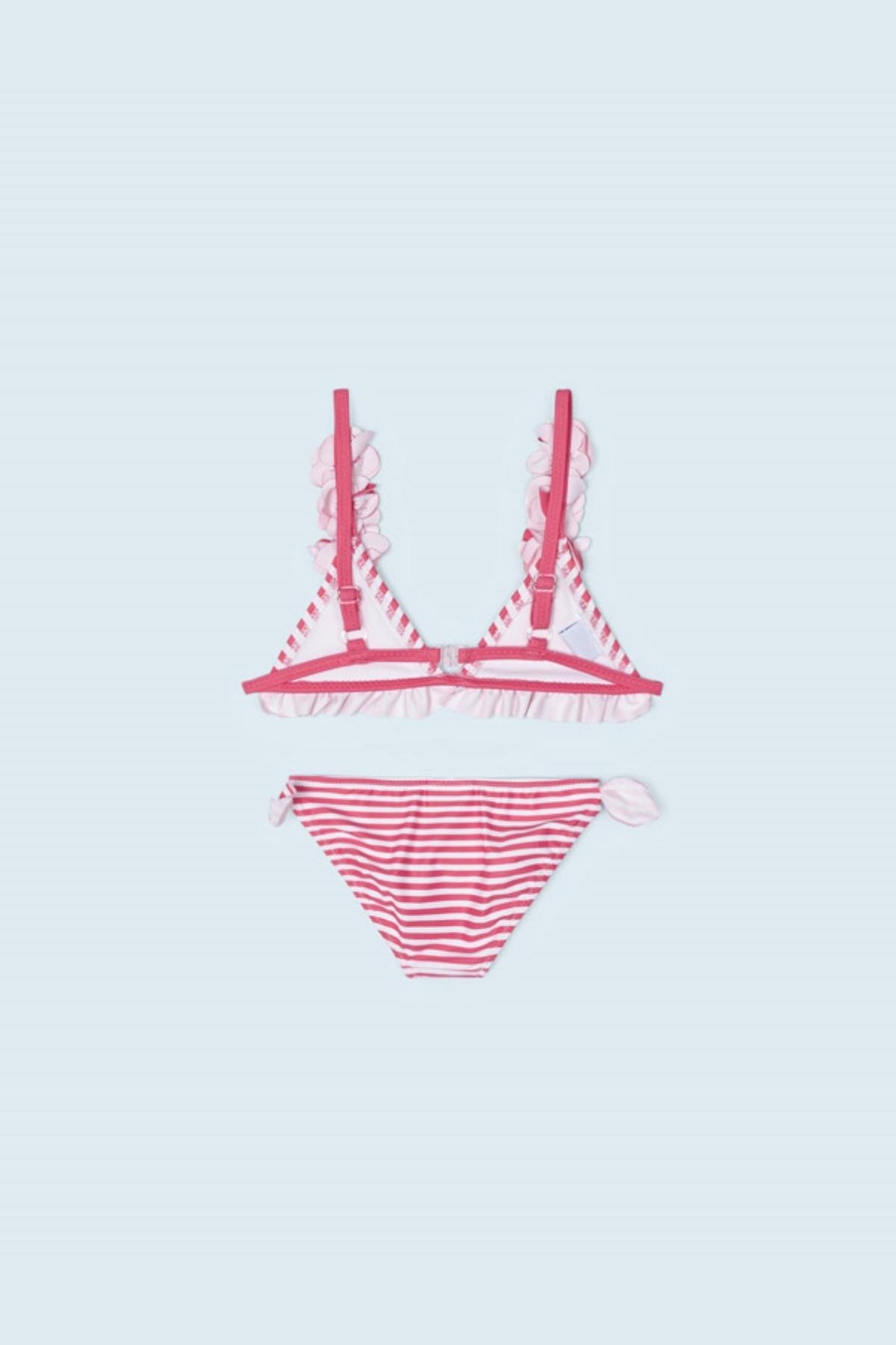 2-9 Yaş Kız Çocuk Çiçekli Bikini Set