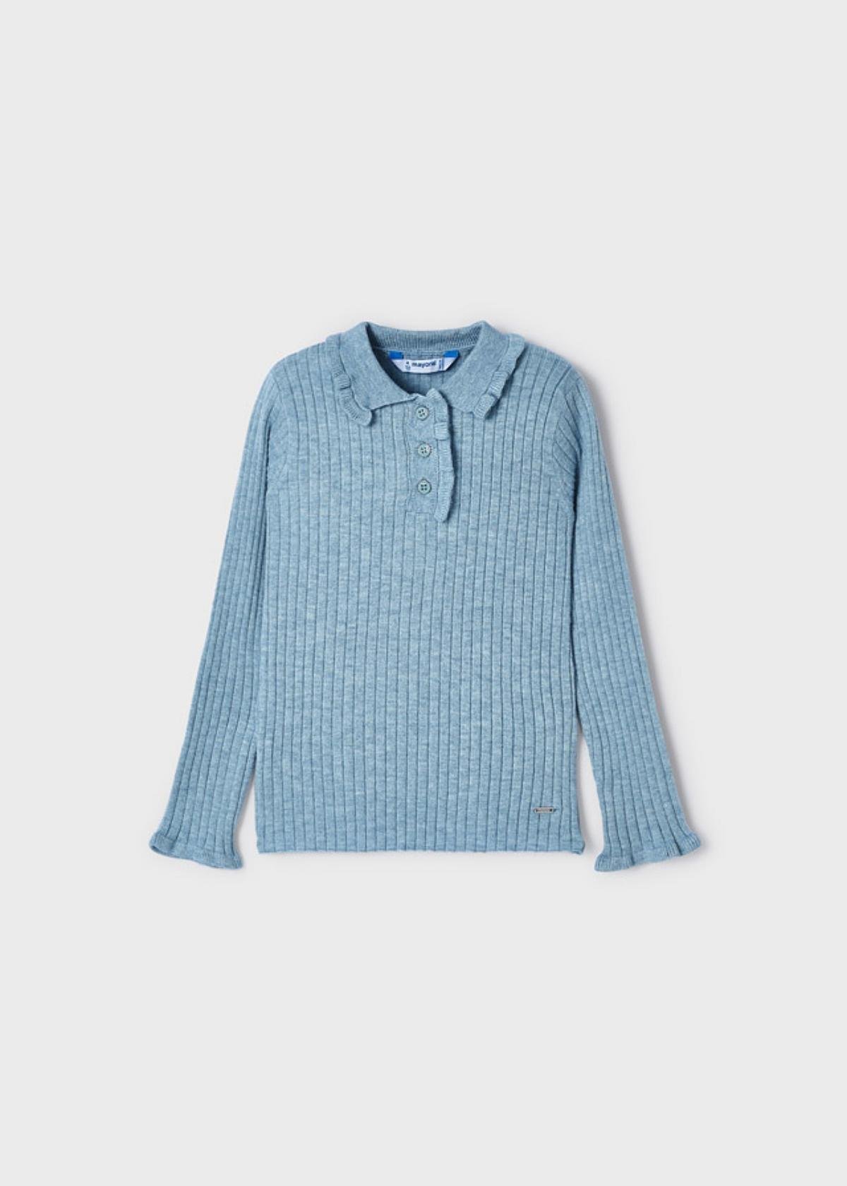 2-9 Yaş Kız Çocuk Polo Yaka Sweat