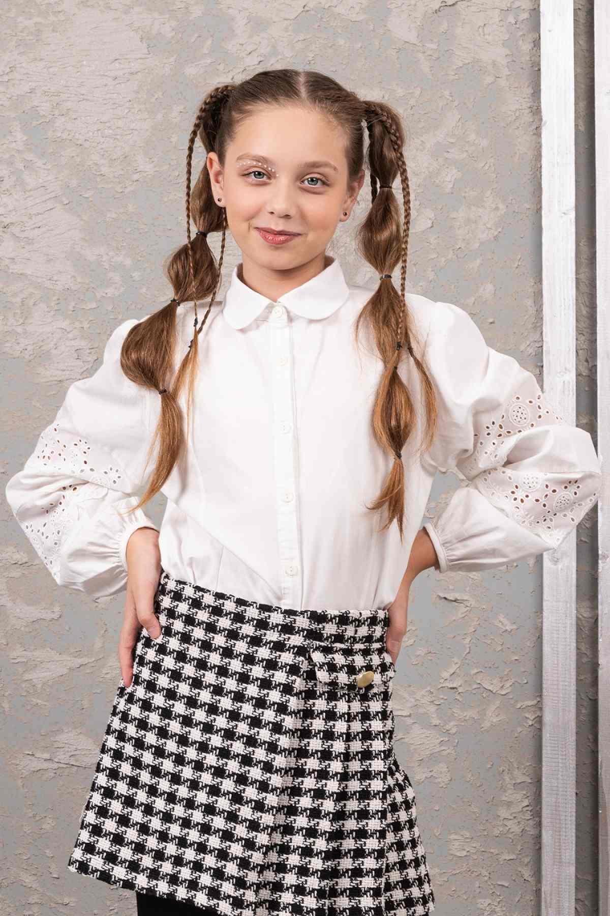 9-14 Yaş Kız Çocuk Gömlek