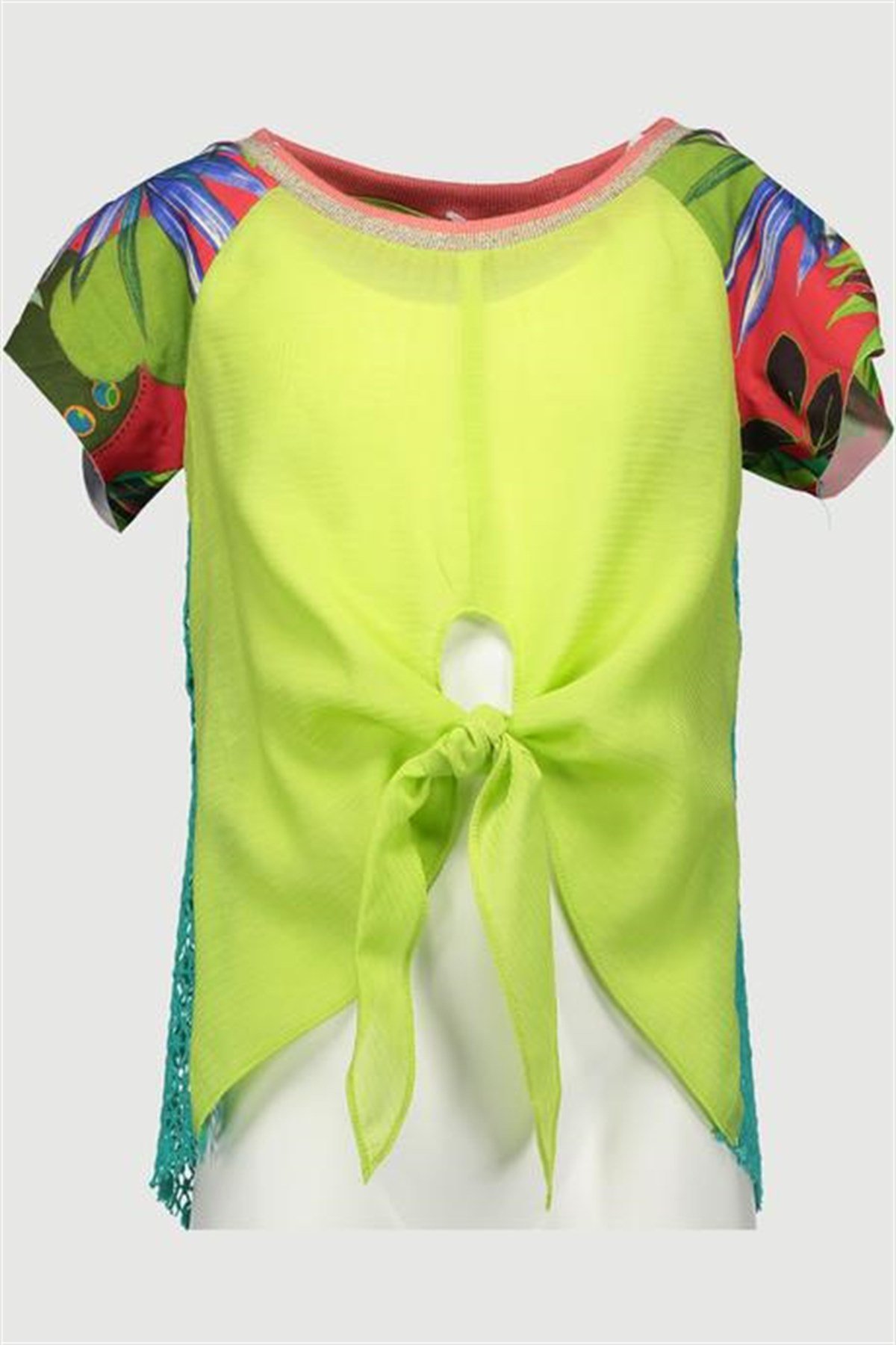 SH3397 BLUZ YEŞİL