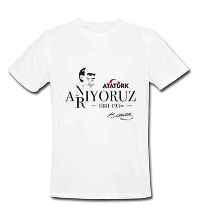 10 Kasım Özel Atatürk Bayan Tişört