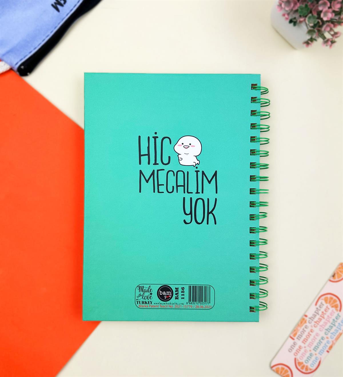 Hiç Mecaim Yok Tasarımlı Konuşan Ajanda giftmodaBam-1156