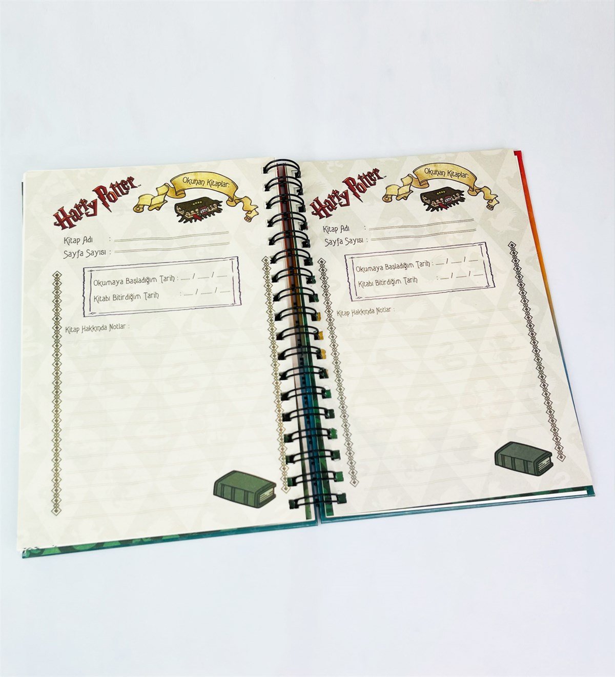 Harry Potter Lisanslı Süresiz Planner 04giftmodaGmd100598