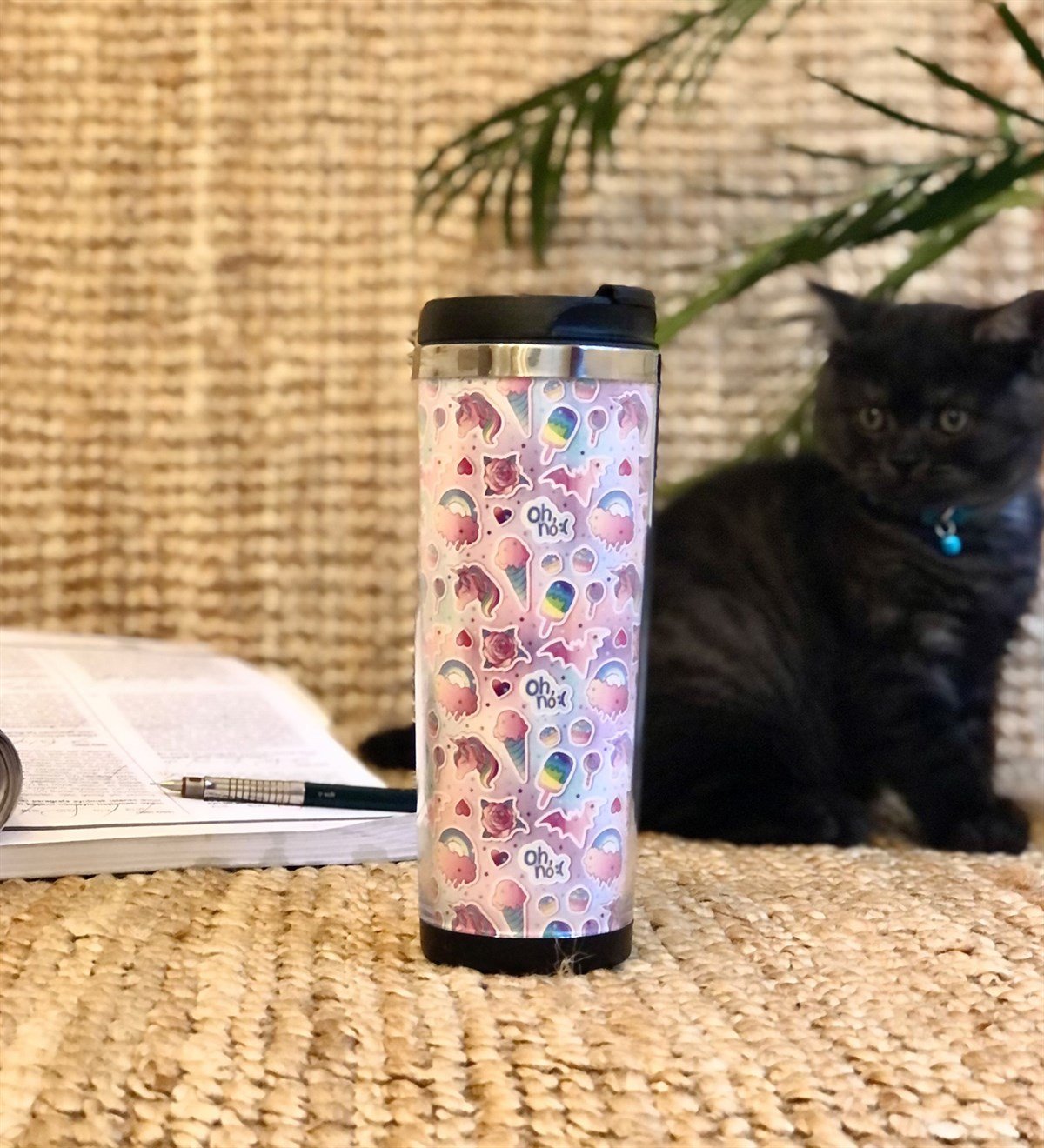 Dondurma Unicorn Tasarımlı 400 Ml Mug BardakGiftmodaGmmg100036	