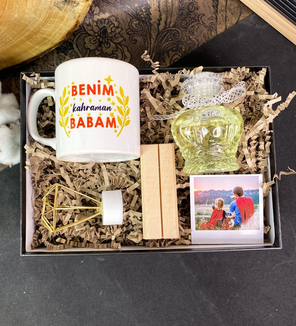 Benim Kahraman Babam Tasarımlı Hediye SetigiftmodaGmhs101749