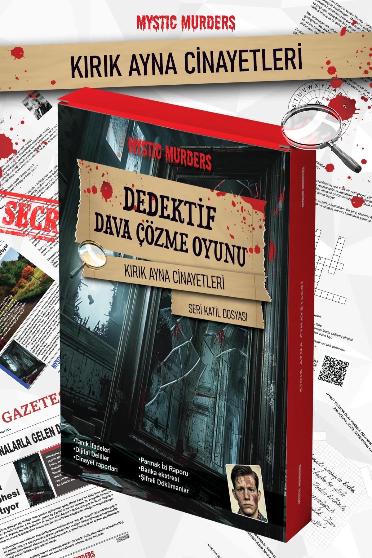  Dedektiflik Cinayet Çözme Oyunu - Kırık Ayna CinayetlerigiftmodaGmig000085
