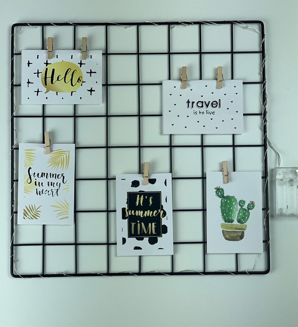Işıklı Metal ÇerçeveGiftmodagm-1329-1