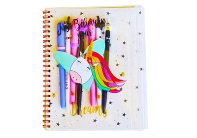 Kiwoodesign Power Girl Çanta Kapaklı Defter ÇK03