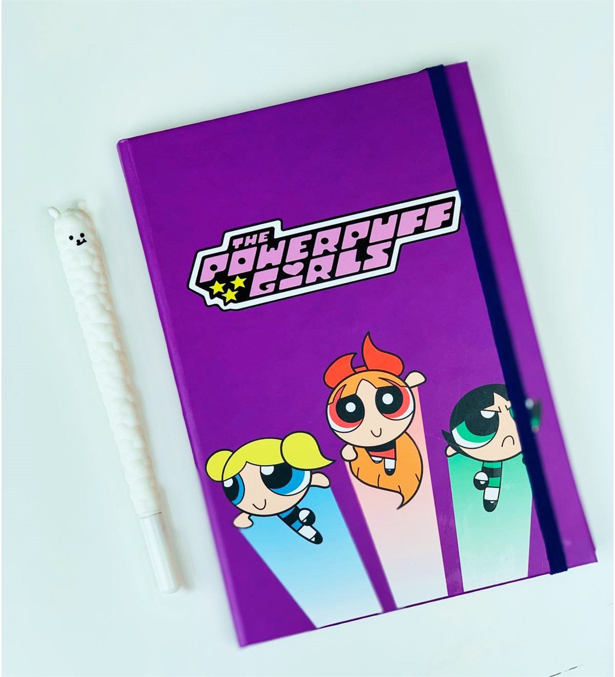 Powerpuff Girls Tasarımlı Lastikli DefterGiftmodaPowerpuff-Girls-Lastikli-Defter