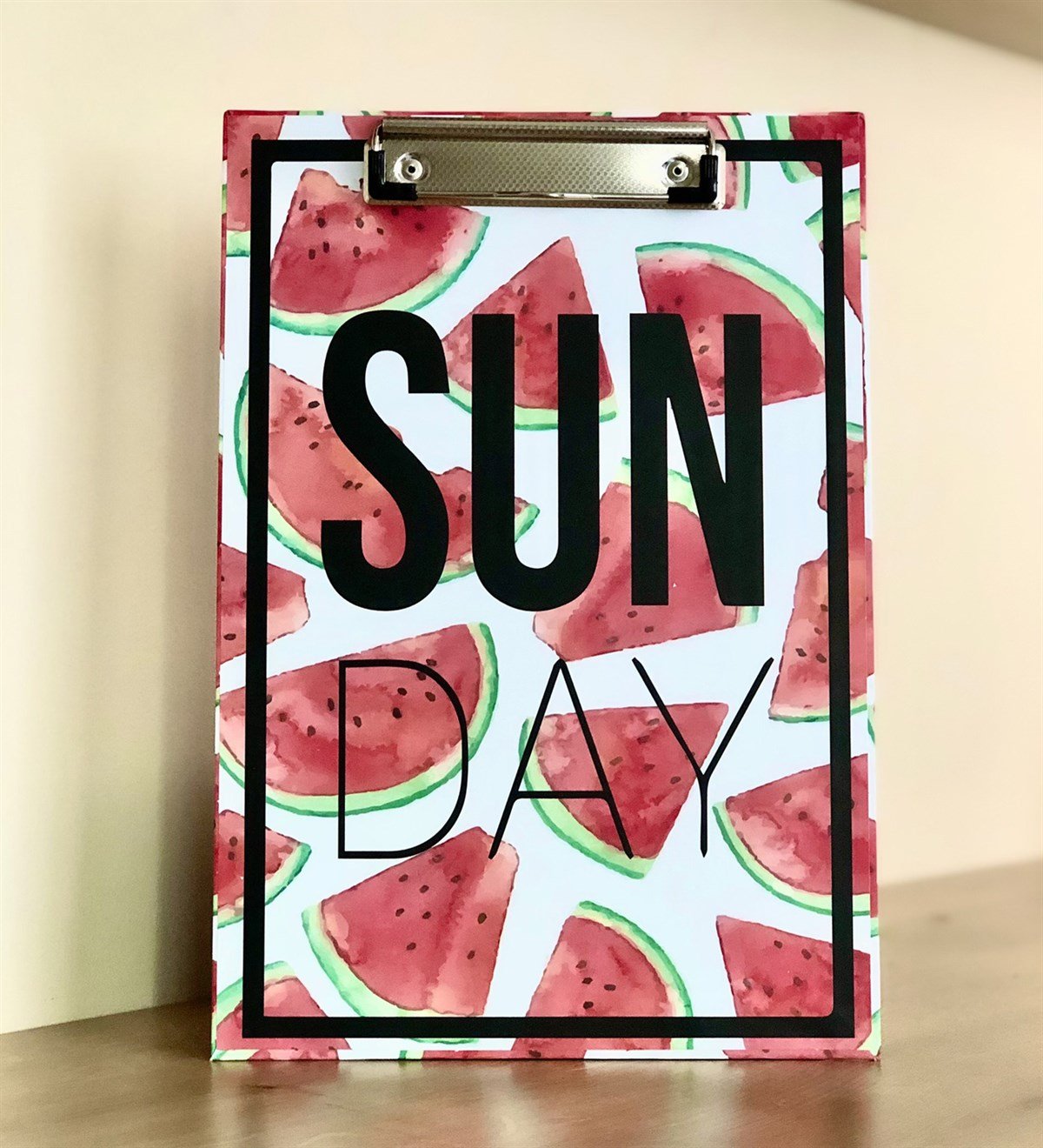 Sun Day Karpuz Tasarımlı Sekreterlik	GiftmodaSun-Day-Sekreterlik	