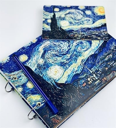 Tasarım Van Gogh Yıldızlı Geceler Hediye Seti