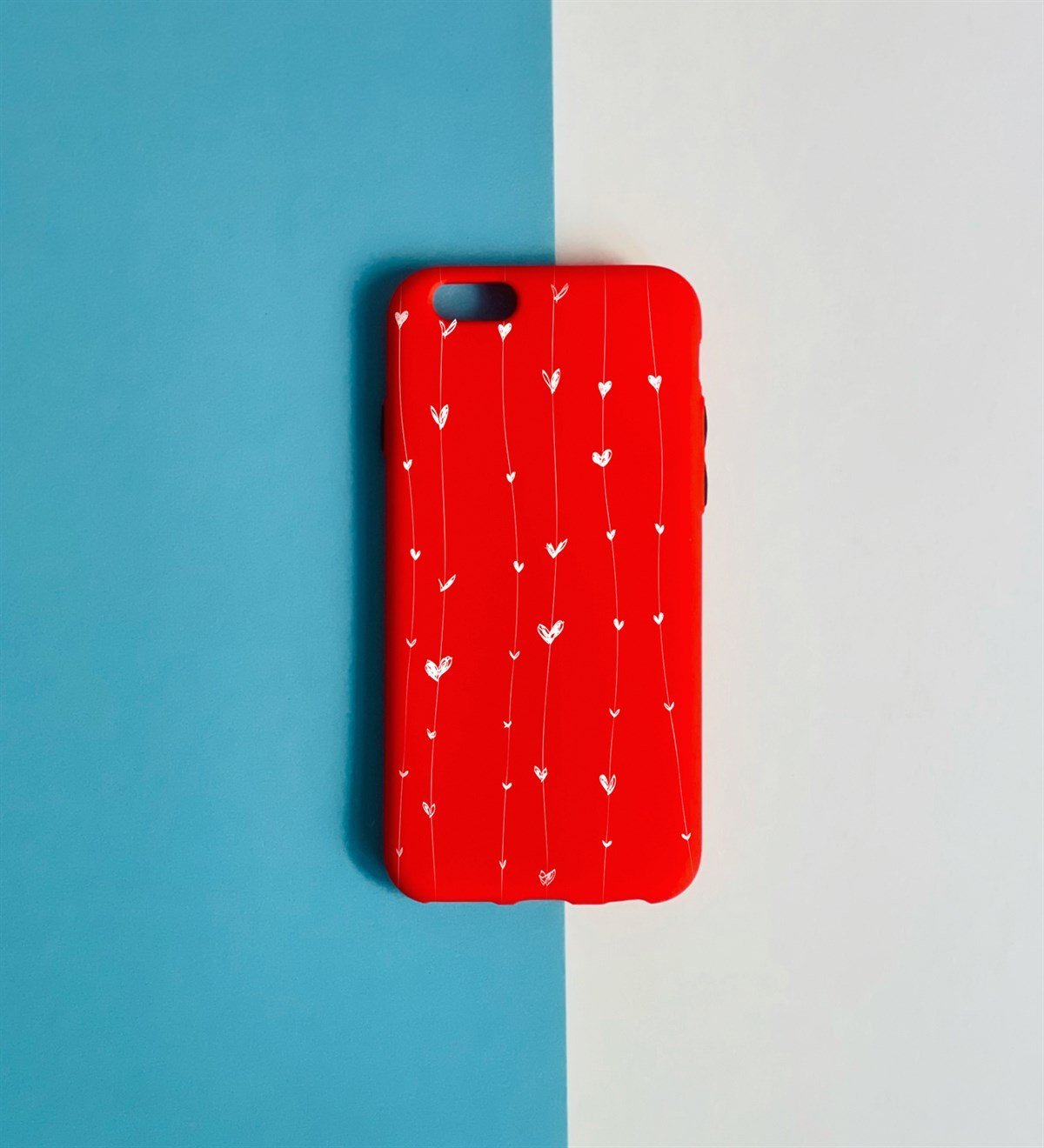 Kalp Tasarımlı iPhone 6 KılıfgiftmodaGmklf100009