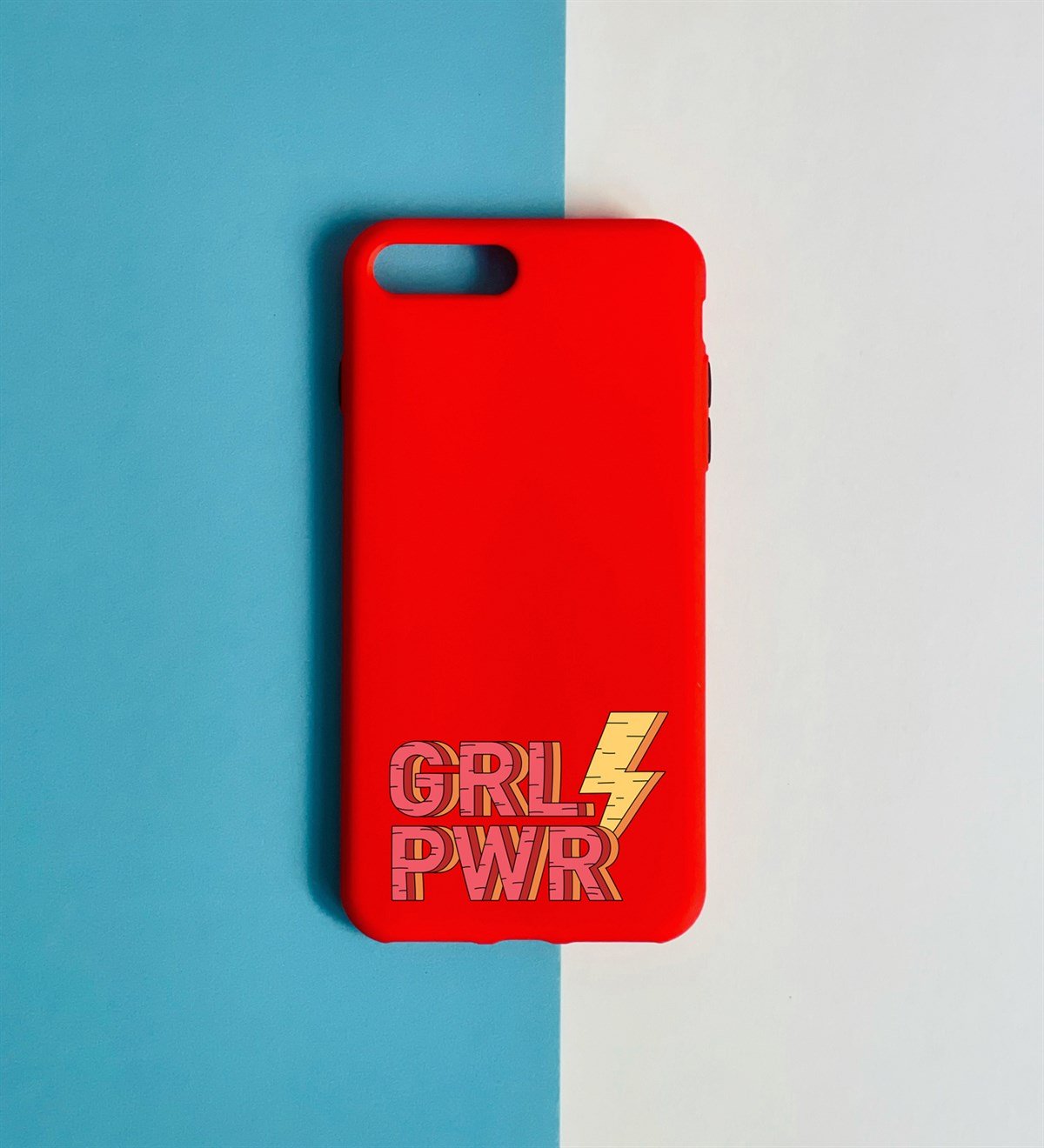 Girl Power Tasarımlı iPhone 8 KılıfgiftmodaGmklf100035