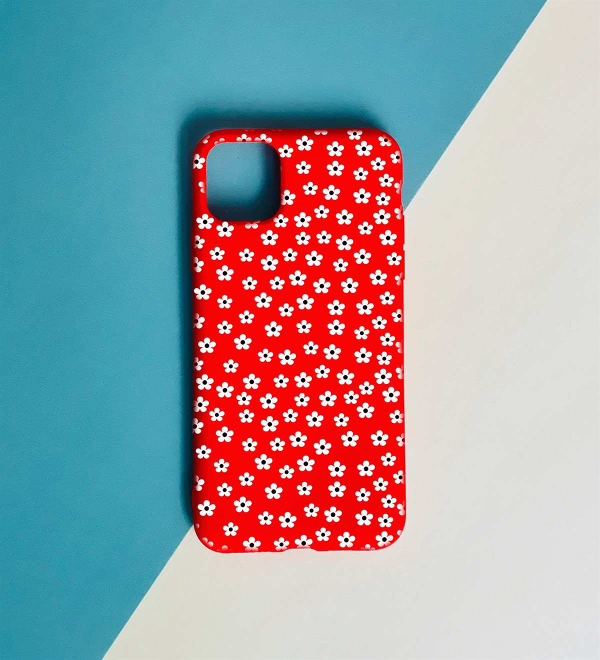 Papatya Tasarımlı iPhone 12 KılıfgiftmodaGmklf100132