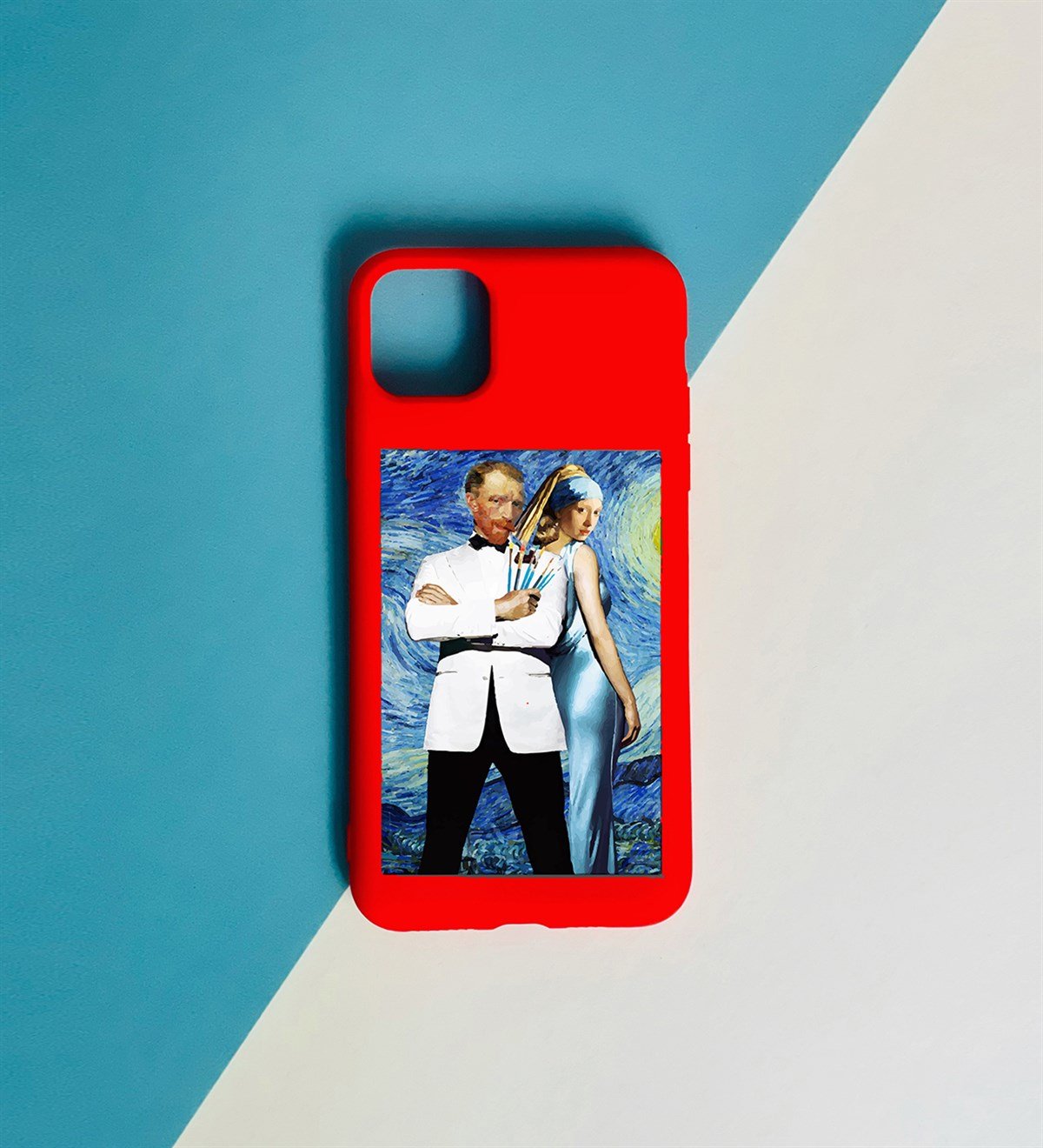 Van Gogh Tasarımlı iPhone 12 Pro KılıfgiftmodaGmklf100144