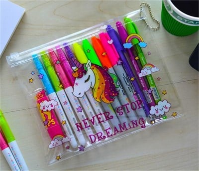 Unicorn Şeffaf Çanta