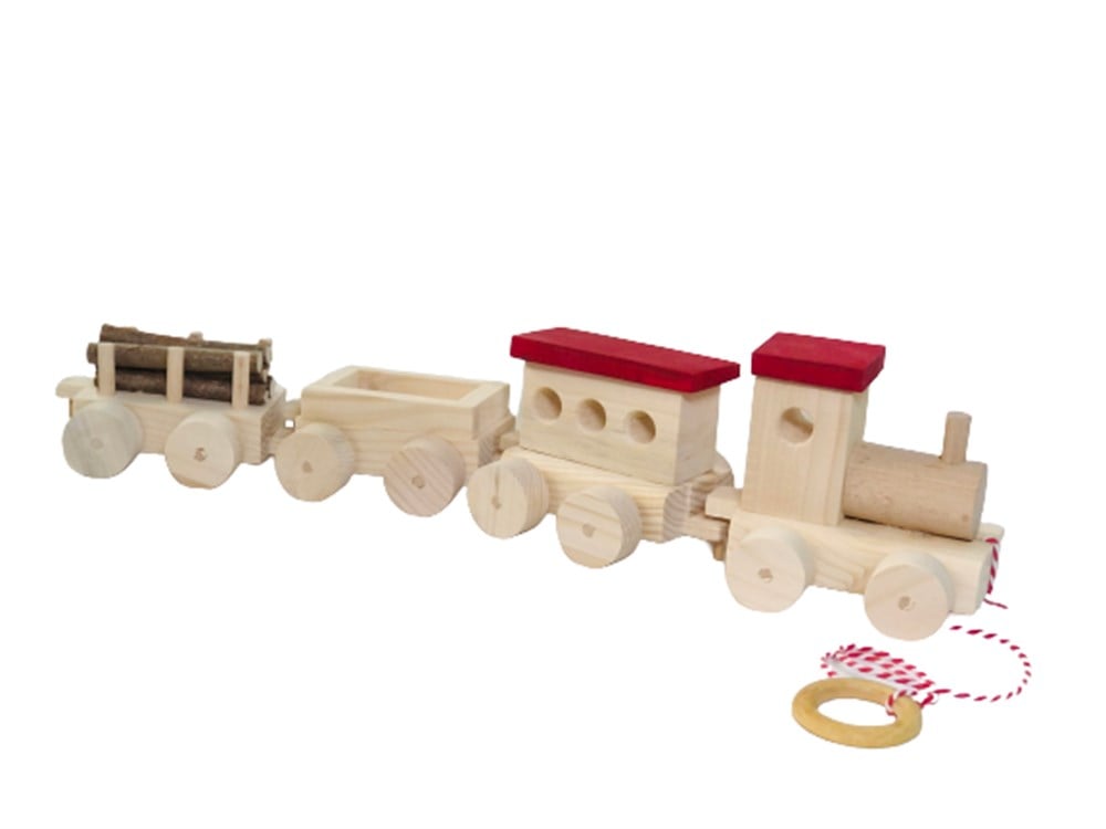 Tren 4 parça Kırmızı