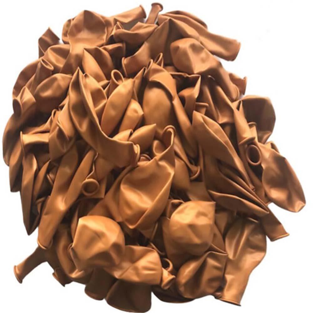 12 İnç Metalik Gold Balon 10 Adet