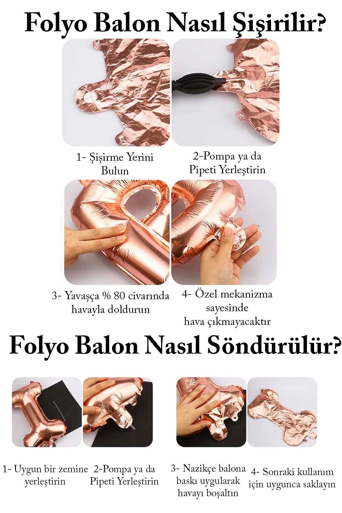 Sevimli Mavi Fil Folyo Balon 60*84 Cm