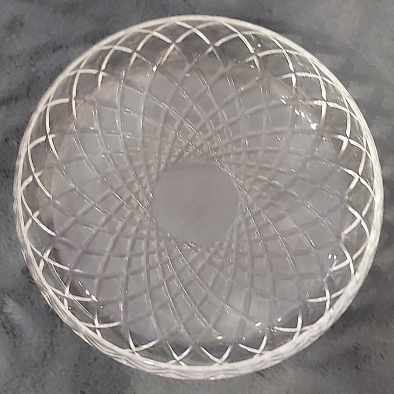 Baklava Desen Cam Kase 26 cm - Çamlıca Home