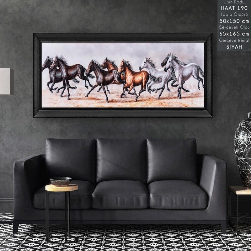 HAAT 190 Çerçeveli Tablo - Kare Home