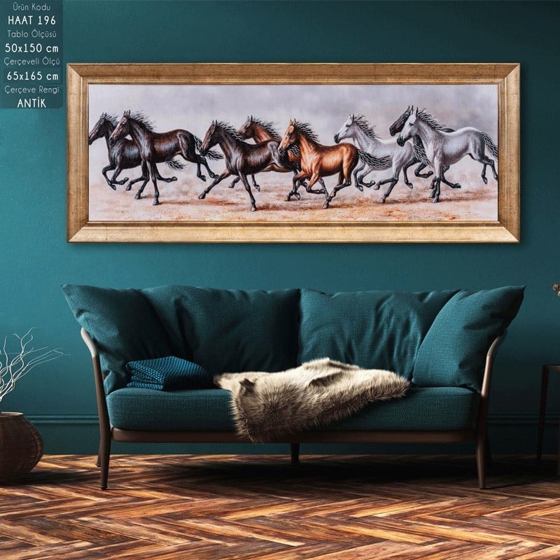 HAAT 196 Çerçeveli Tablo - Kare Home