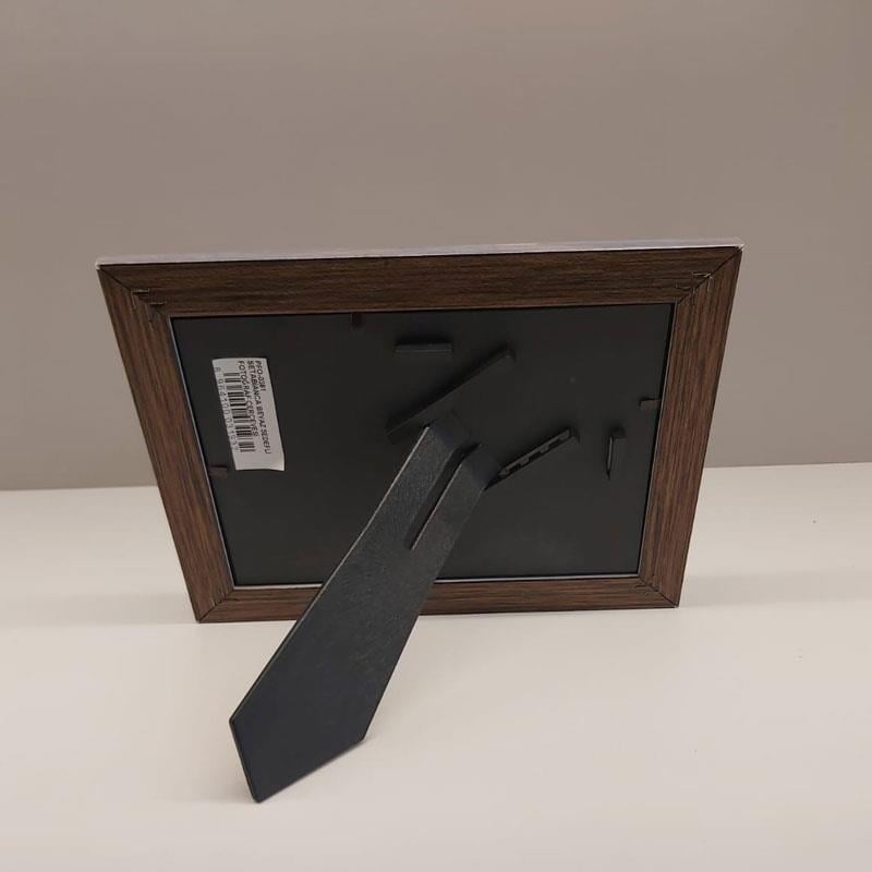 Seta Bianca 13 x 18 cm Çerçeve Gri Sedef