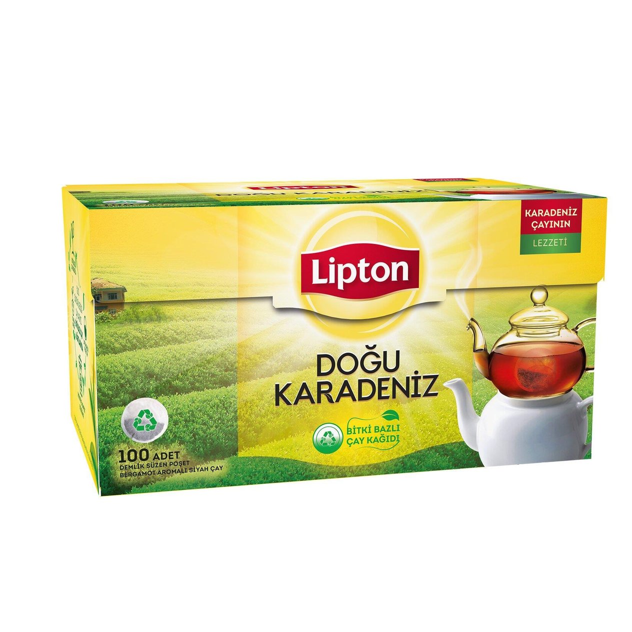 Lipton Doğu Karadeniz Demlik Poşet Çay 100'lü
