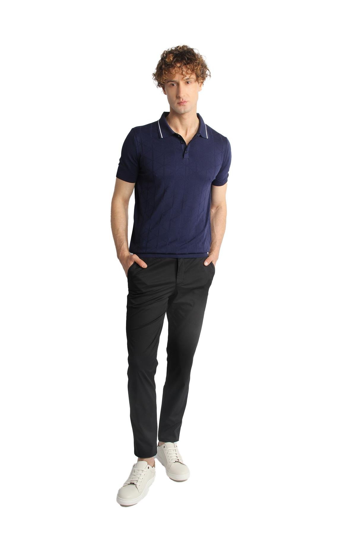 ERKEK SİYAH DYNAMIC FIT STD PANTOLON