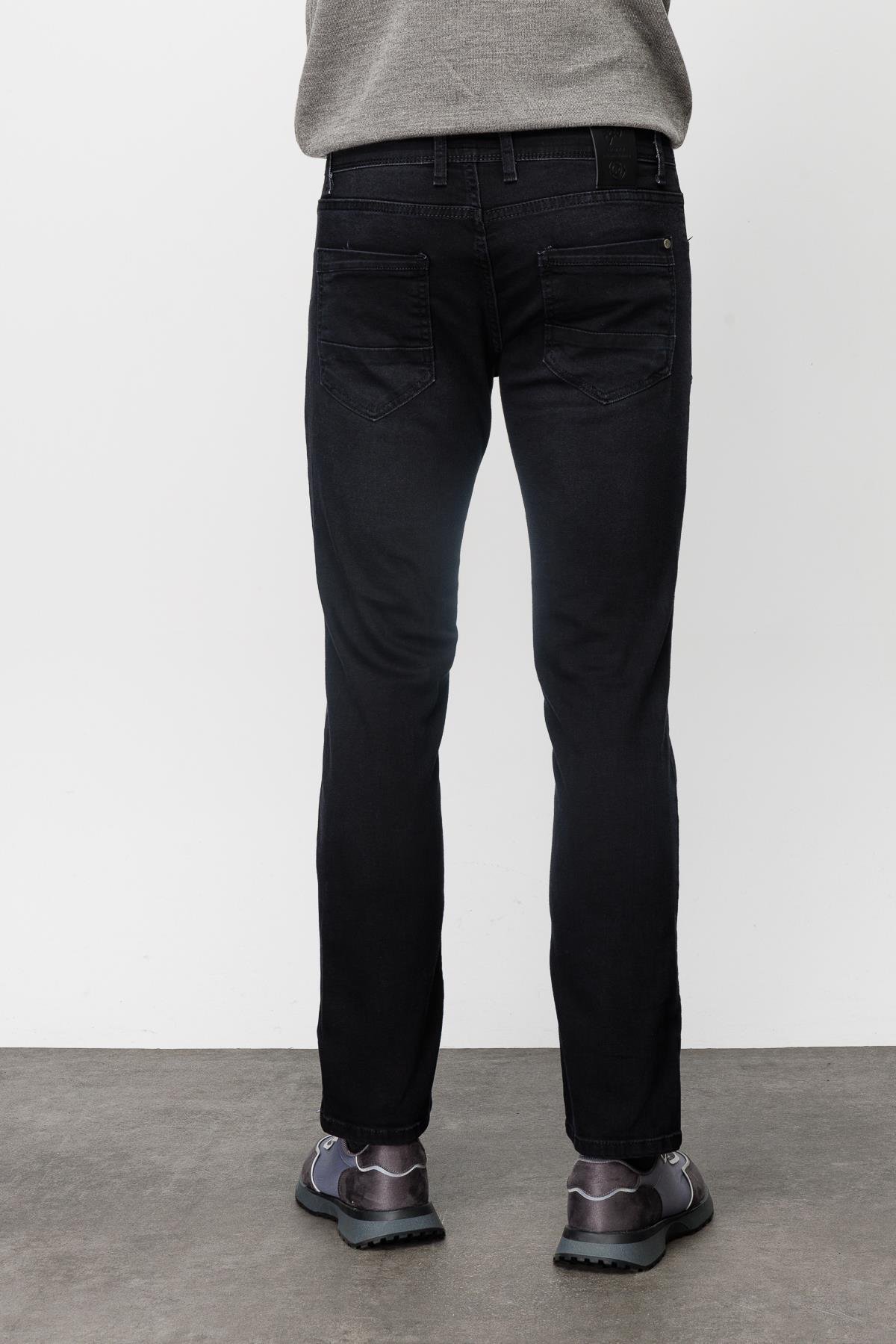 ERKEK SİYAH SLIM FIT / DAR KALIP STD JEAN PANTOLON