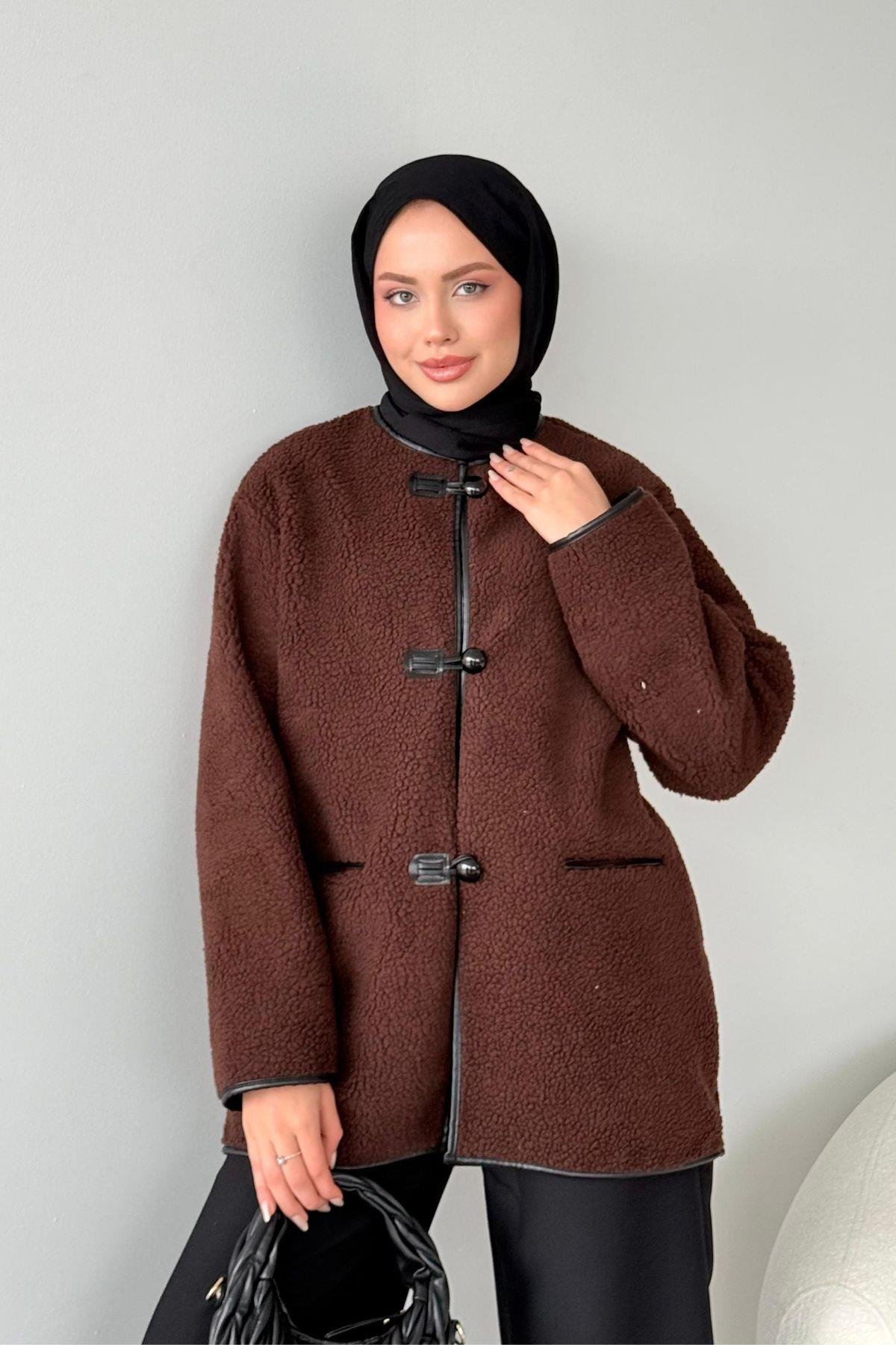 Peluş Mont Acıkahve, Fiyatları 