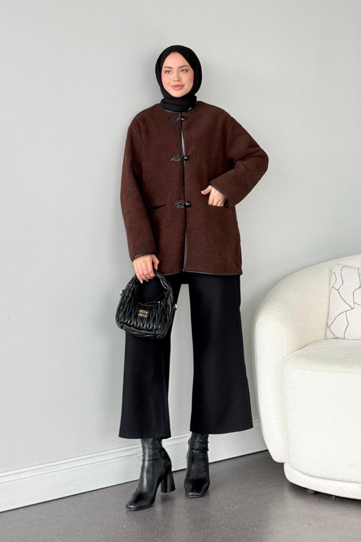 Peluş Mont Acıkahve, Fiyatları 