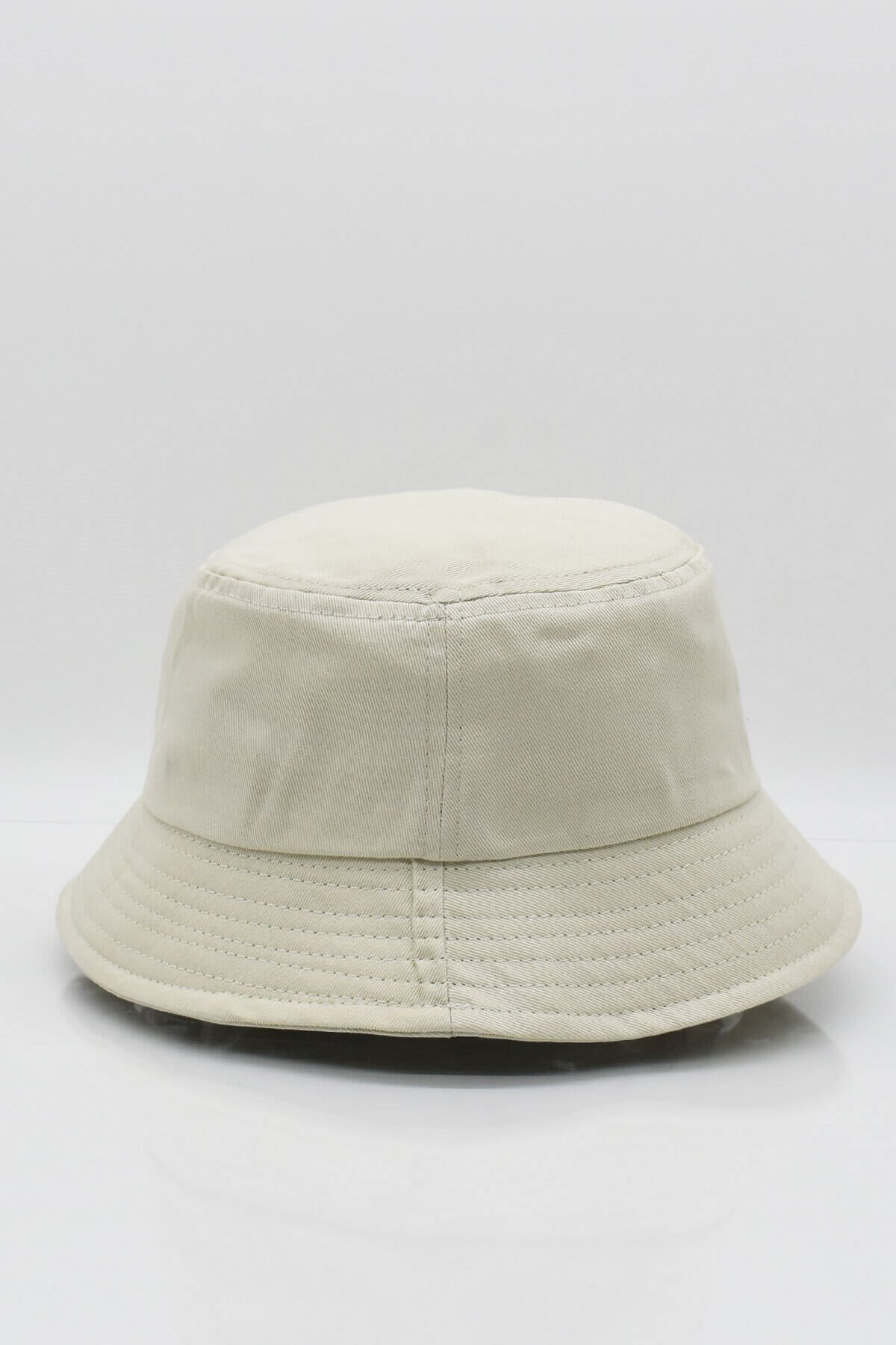Düz Kova Şapka Balıkçı Şapka Bucket Hat