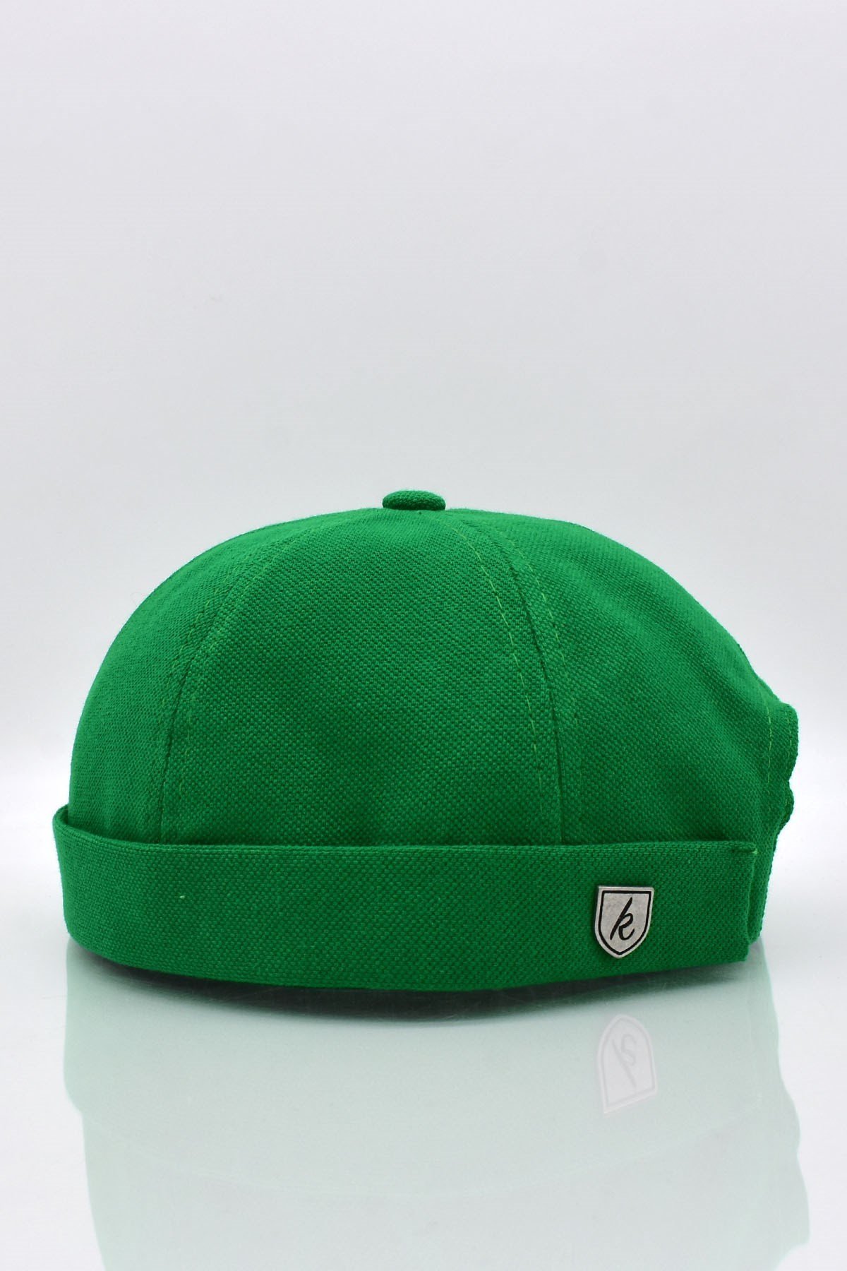 Men's Hipster Premium Cap Green Docker Hat