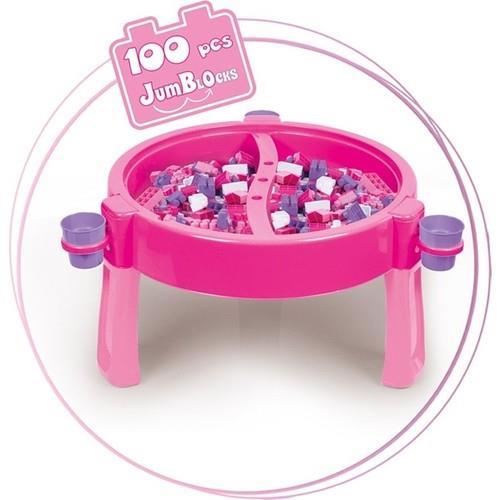 DOLUDOLU UNICORN 100 PARÇA BLOKLU AKTİVİTE MASASI 2572