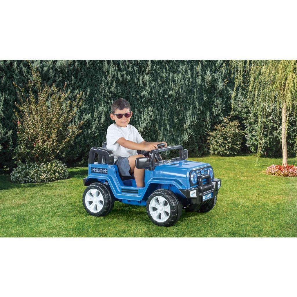 DOLUDOLU NEON 12 V AKÜLÜ ARABA MAVİ 8087