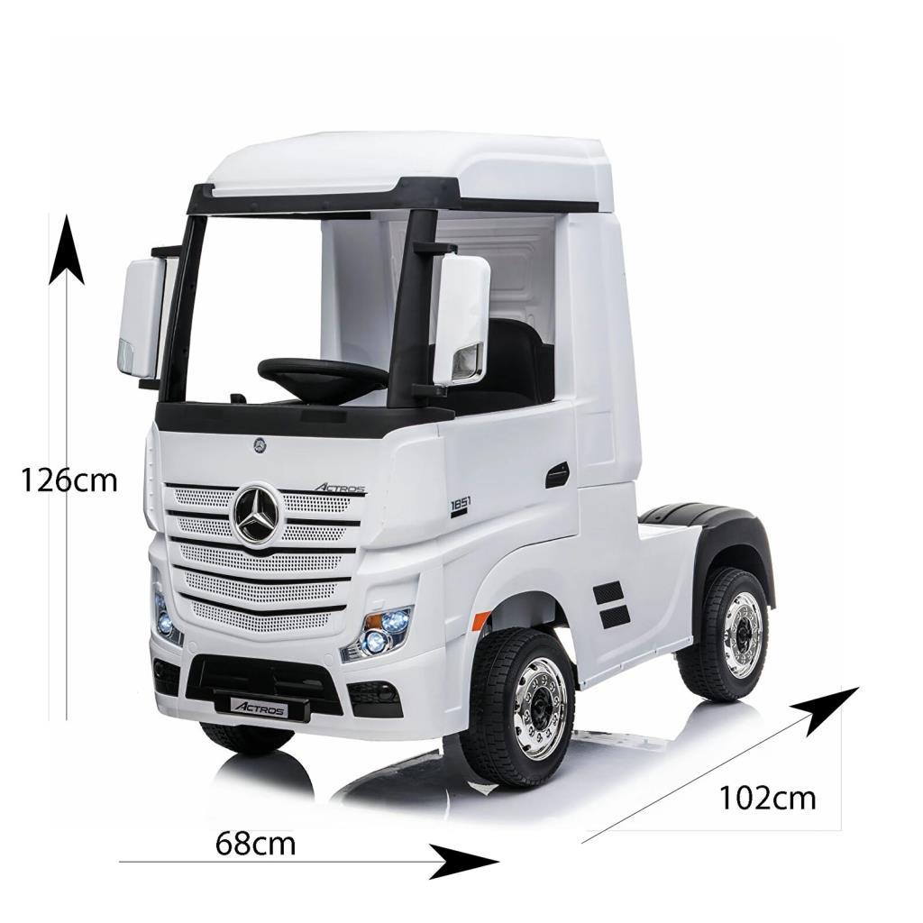 Baby ToysBaby Toys Mercedes Benz Akülü Tır Beyaz 12 Volt BYT-ACTORS W