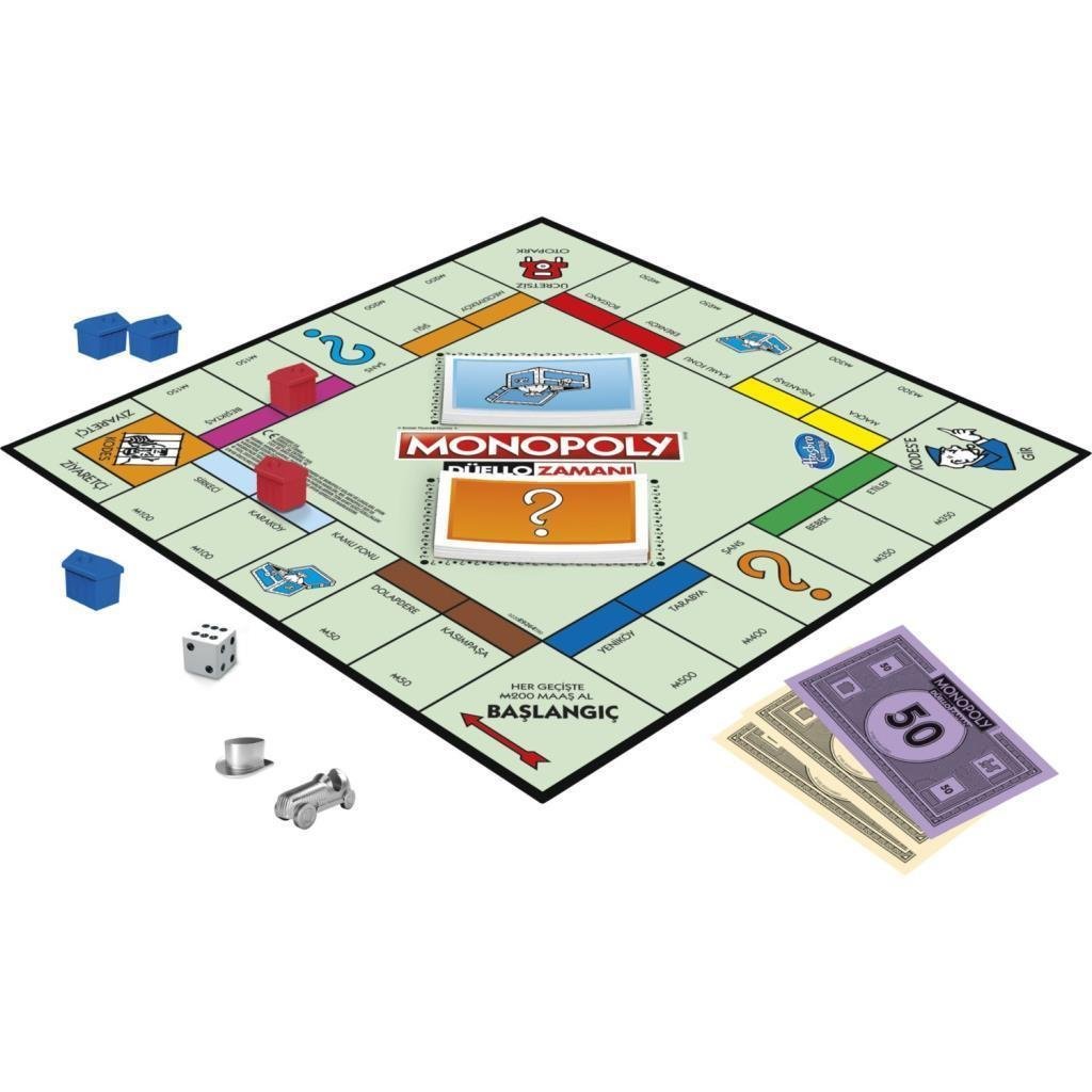 MonopolyHasbro Monopoly Düello Zamanı Orjinal Lisanslı Kutu Oyunu E9264