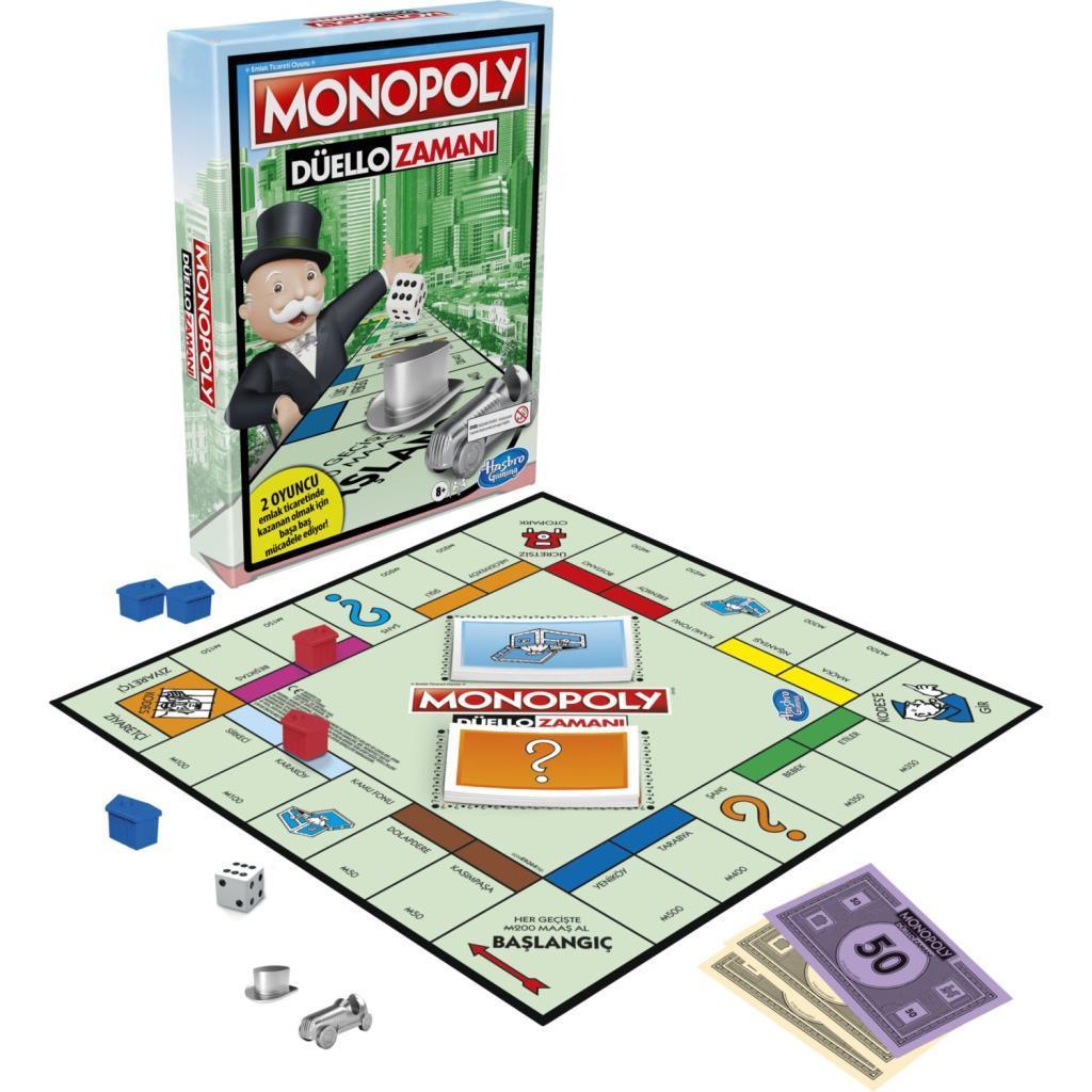 MonopolyHasbro Monopoly Düello Zamanı Orjinal Lisanslı Kutu Oyunu E9264