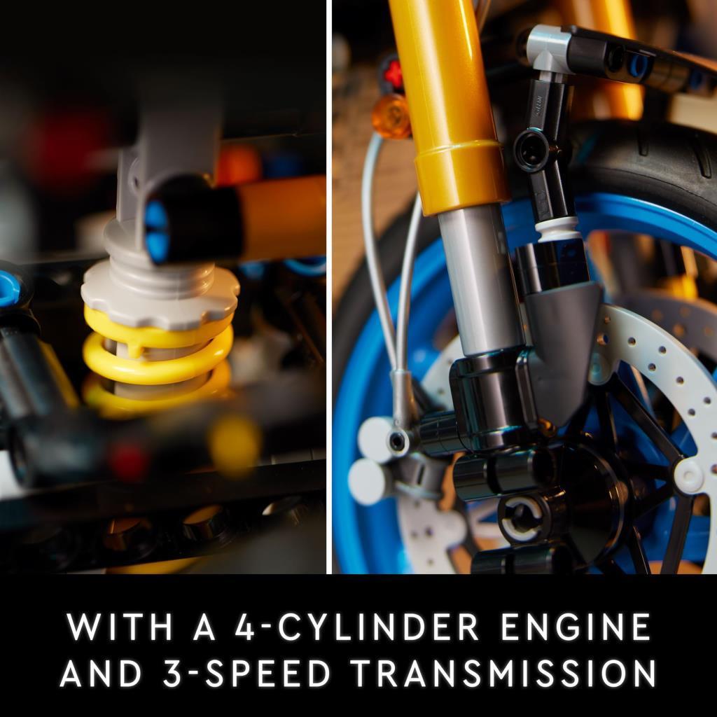 LEGOLEGO® Technic Yamaha MT-10 SP 42159 - Motosiklet Tutkunu Yetişkinler için Koleksiyonluk ve Sergilenebilir Model Yapım Seti (1478 Parça)
