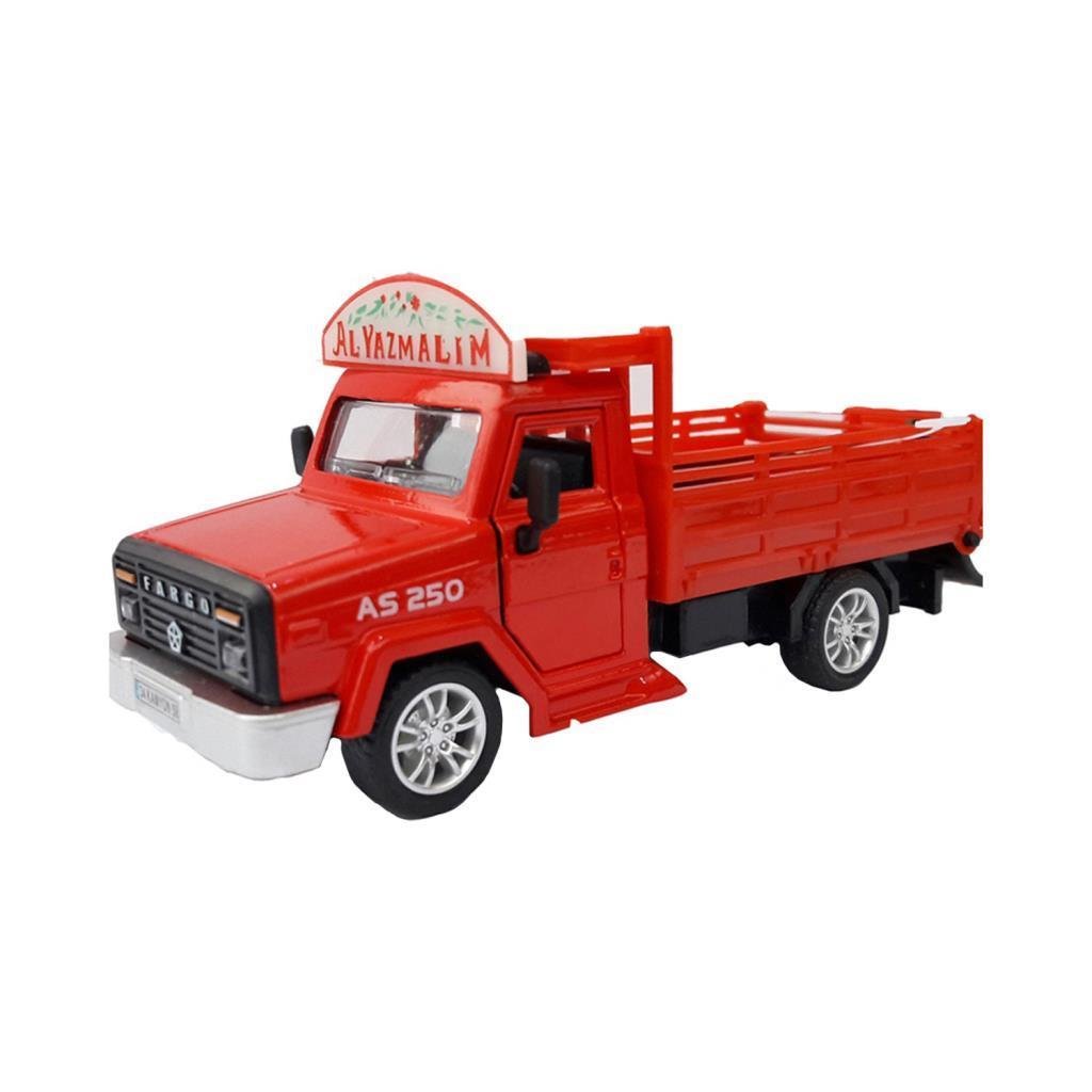 BİRLİK TOYSBirlik Oyuncak Metal Alyazmalım Çekbırak Dodge Kamyon Sessiz Kırmızı