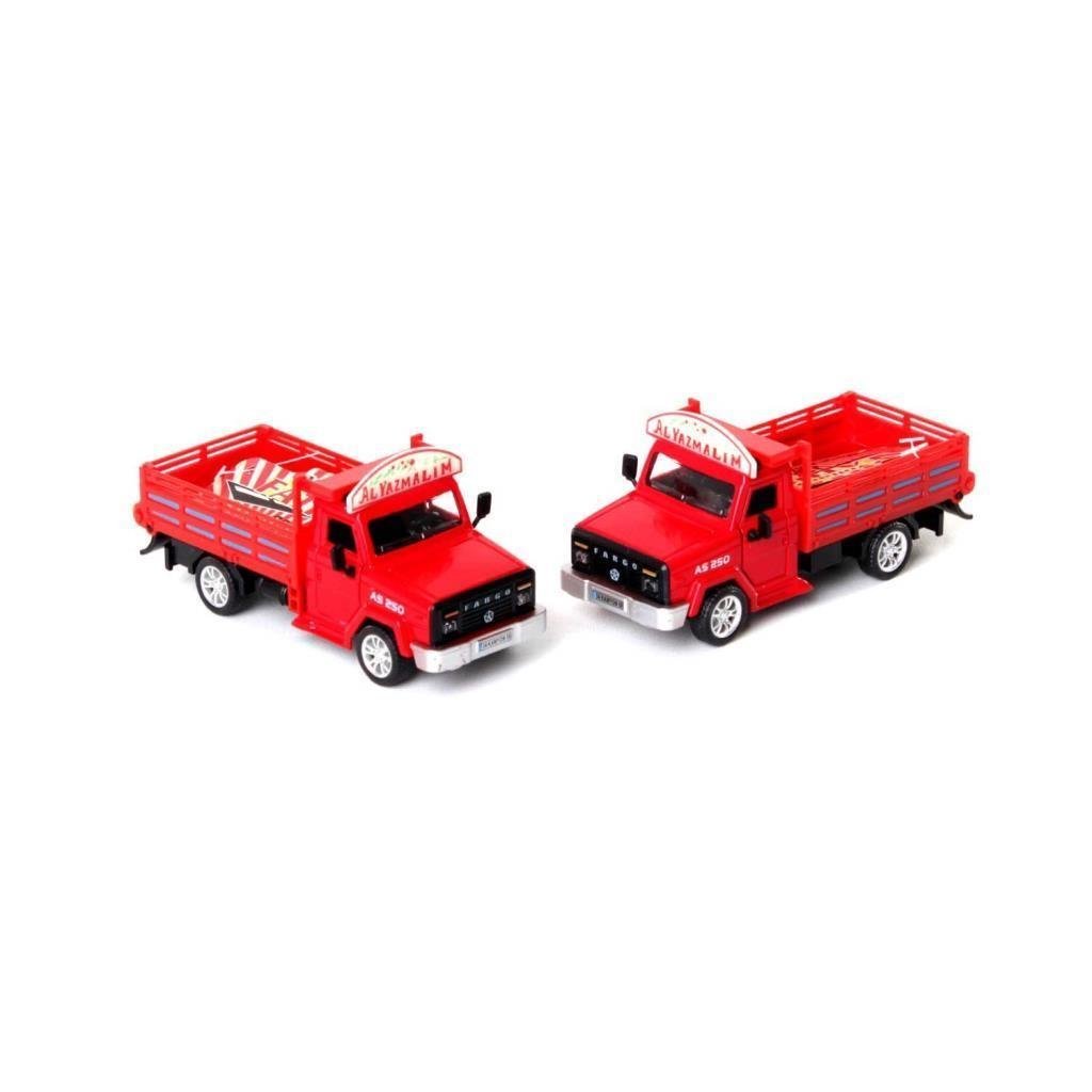 BİRLİK TOYSBirlik Oyuncak Metal Alyazmalım Çekbırak Dodge Kamyon Sessiz Kırmızı