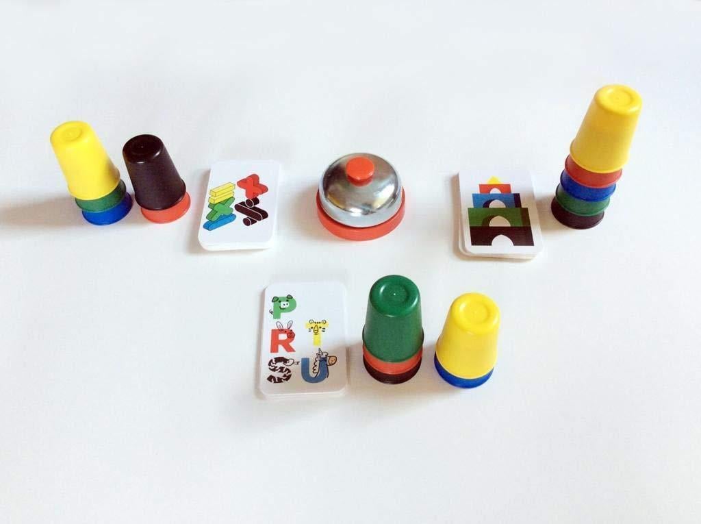 MoliMoli Toys Eğitici Eğlenceli Pratik Bardaklar Çocuklar İçin Zeka Akıl Oyunları