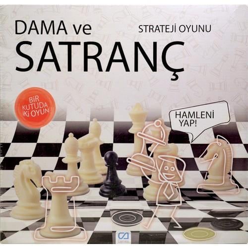 CA GamesCa Games Dama ve Satranç Plastik Kutulu Oyun