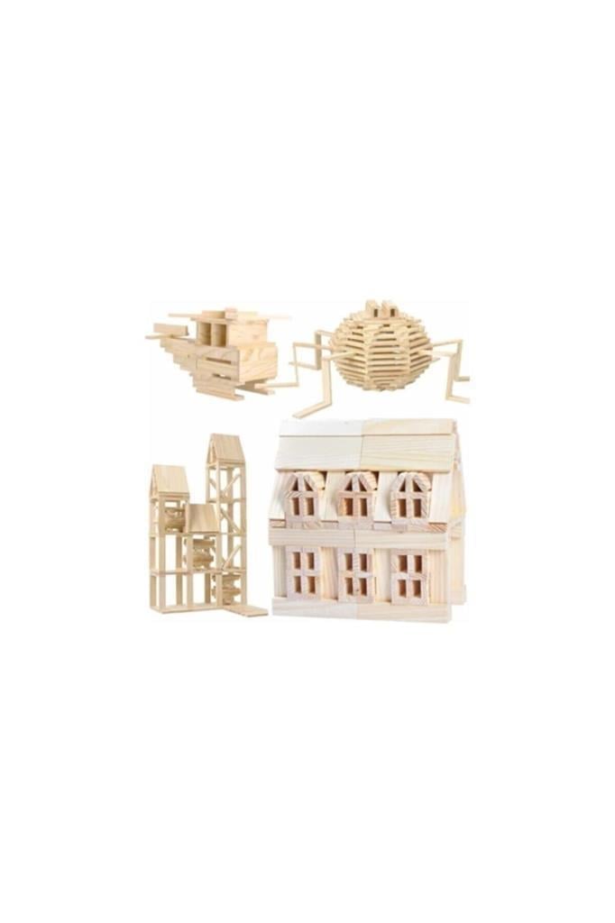 HOBİ EĞİTİM DÜNYASIHobi Eğitim Dünyası Woody City Blocks HED-334